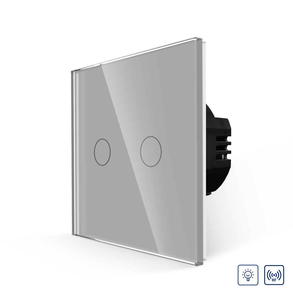 Intrerupator Touch Dublu Variator RF433 - imagine 13