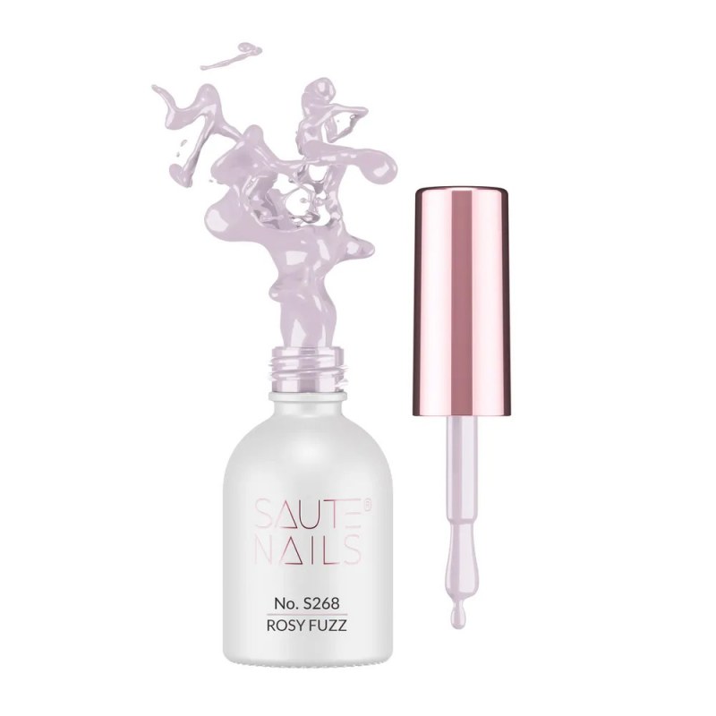 Ojă semi Saute Nails Rosy Fuzz - S268 8ml