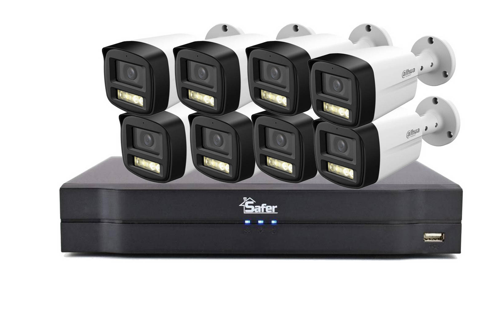 Kit Supraveghere 8 Camere 5MP Dahua 4K - imagine 2
