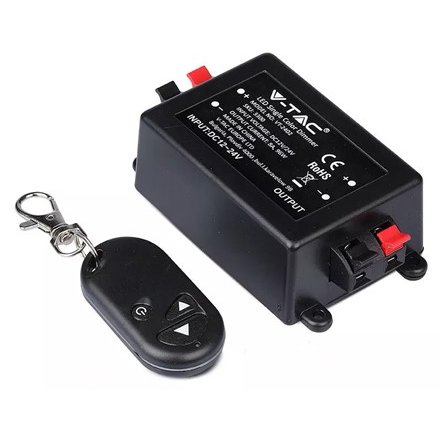 Controller bandă LED cu dimmer 12/24V 96W V-TAC