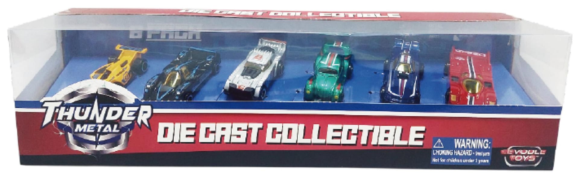 Set 6 Masini Curse Die Cast 1:64 - Cevodle, Metal Premium - imagine 5