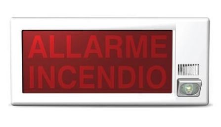 Panou optic INIM ESS022 - Avertizare incendiu 92dB