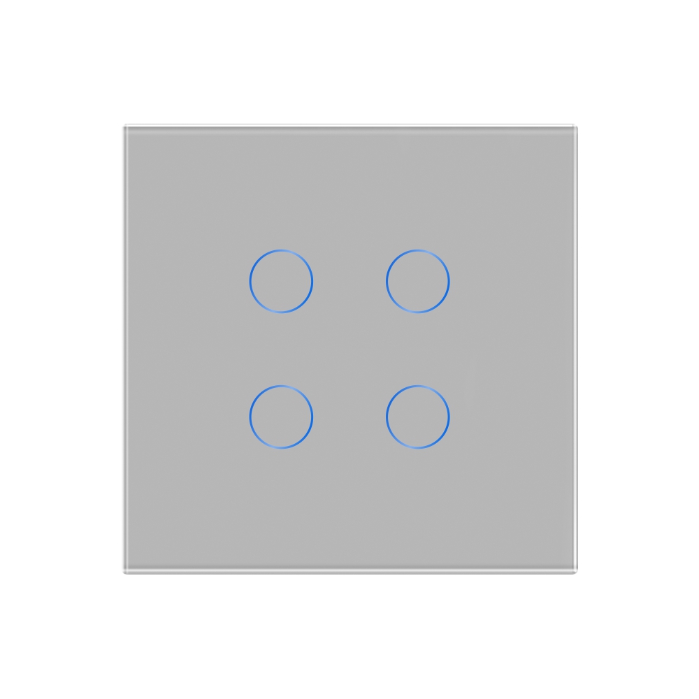 Intrerupator Cvadruplu Touch Sticla LUXION 500W - imagine 14