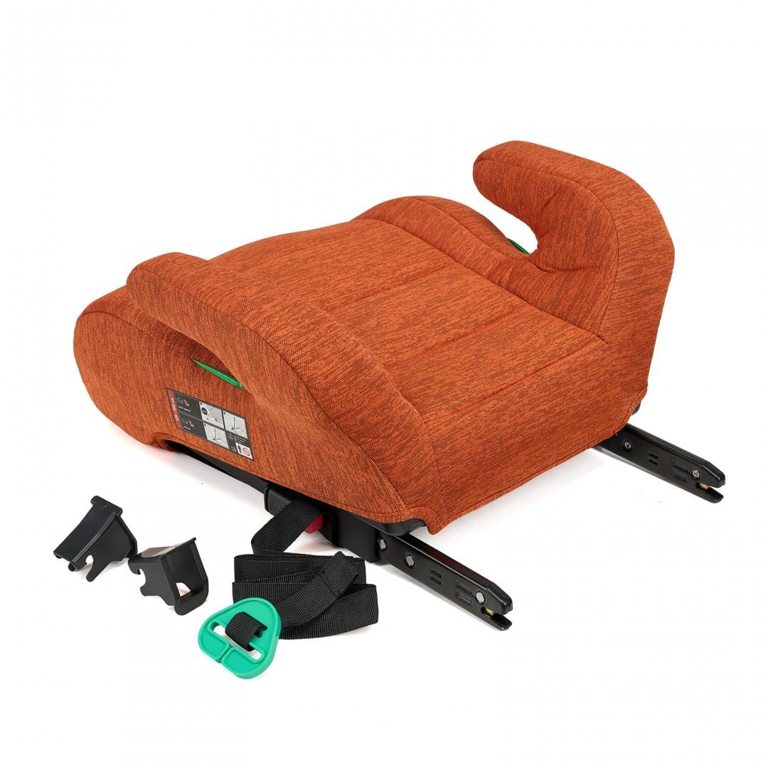 Înălțător Auto U-Grow 125-150 cm R129 ISOFIX Caramiziu - imagine 7