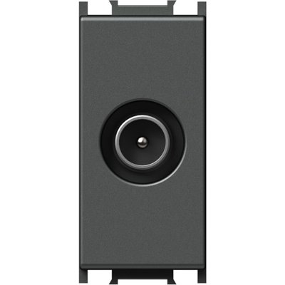 Modul Priza TV Simpla TEM 1M, Alba