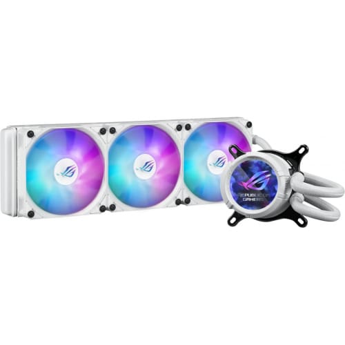 Cooler CPU ASUS ROG Strix LC III 360 ARGB LCD White - imagine 5