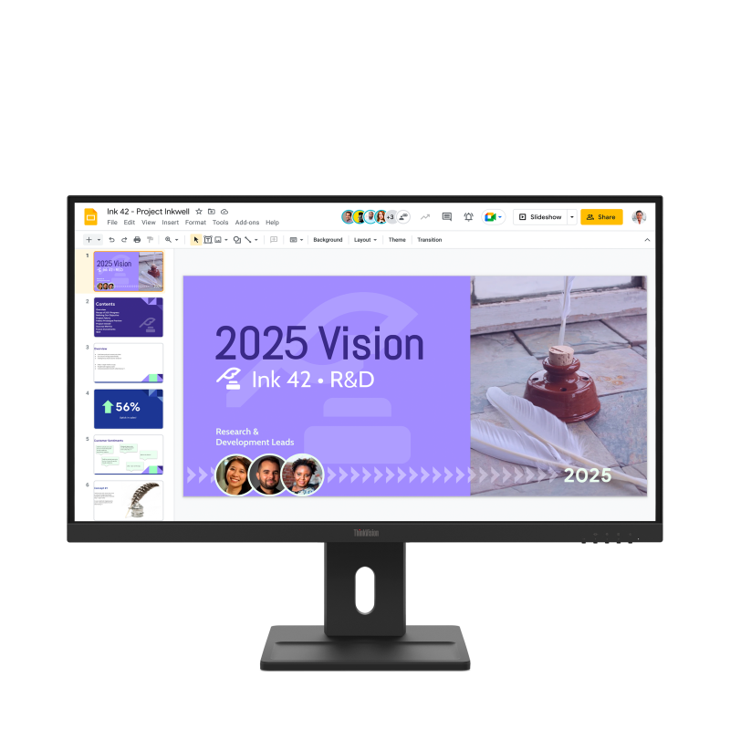 Monitor Lenovo ThinkVision E27Q-40 27" QHD IPS 100Hz Profesional