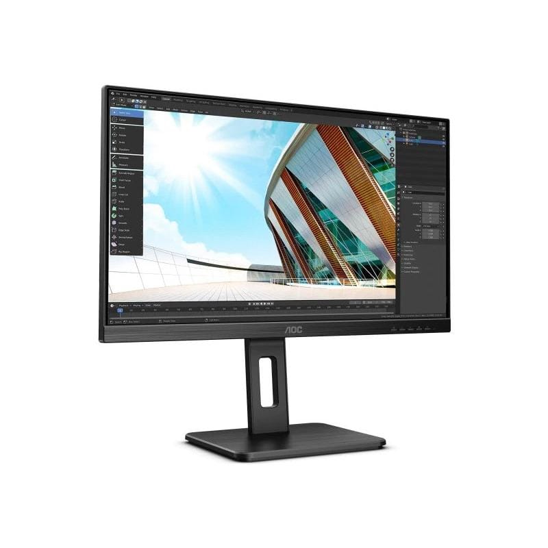 Monitor AOC 27P2Q 27" IPS Full HD - Profesional cu USB Hub - imagine 3
