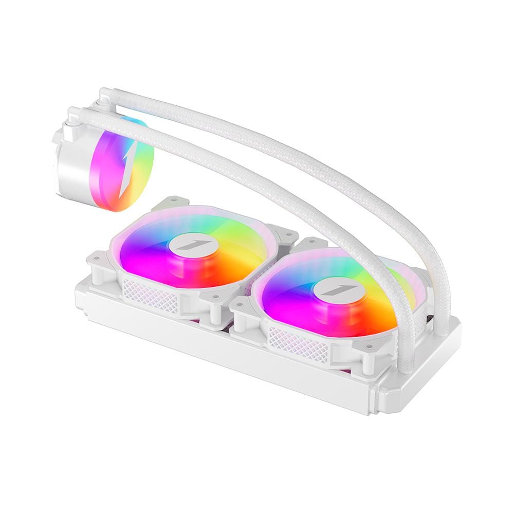 Cooler Procesor 1STPLAYER TS2 240 ARGB Alb | Performanță Gaming - imagine 2