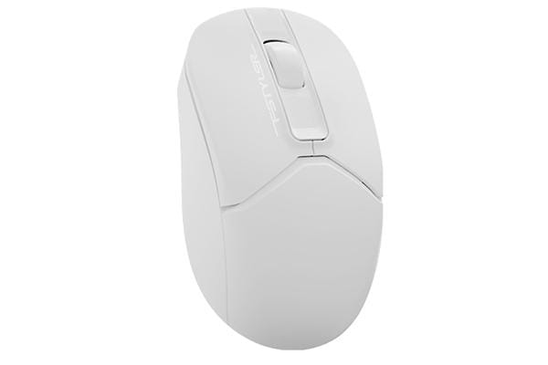 Mouse Wireless A4tech FG12-W Alb, 2.4GHz, 1200 DPI - Ergonomic - imagine 3