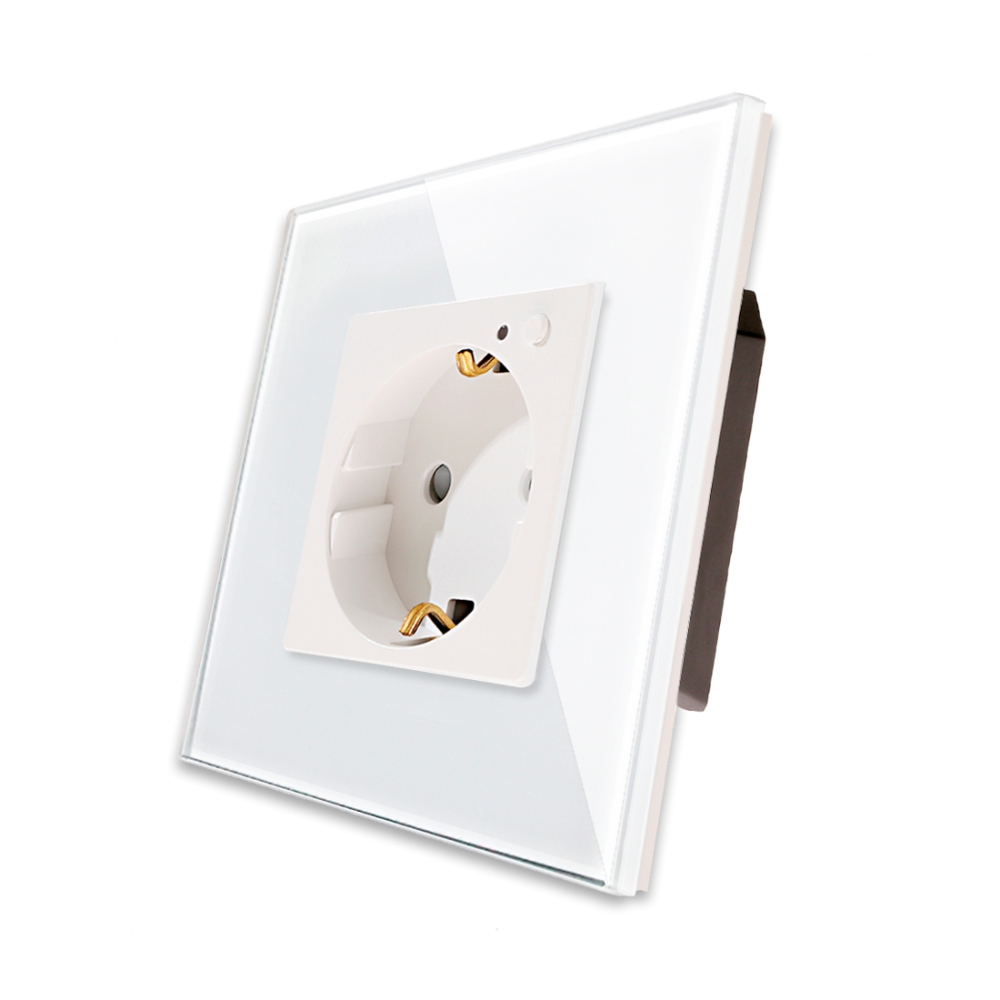 Priză Inteligentă Luxion Zigbee cu Ramă Sticlă - imagine 3