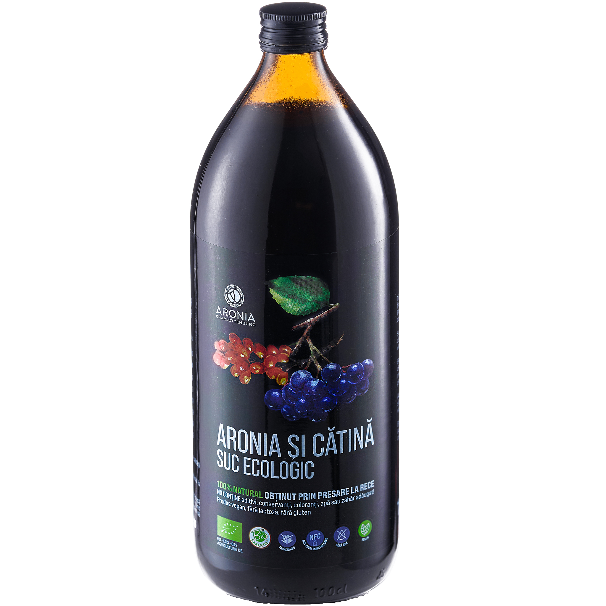 Suc Aronia și Cătină 1L Ecologic | Aronia Charlottenburg