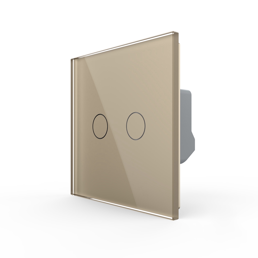 Intrerupator Dublu Touch Livolo Sticla - imagine 9