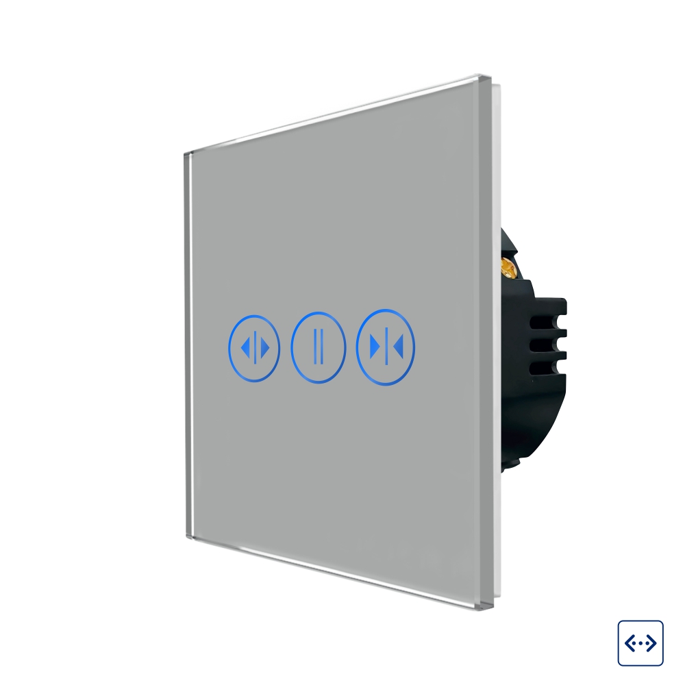 Intrerupator Wi-Fi Draperie Touch LUXION, Sticla - imagine 13