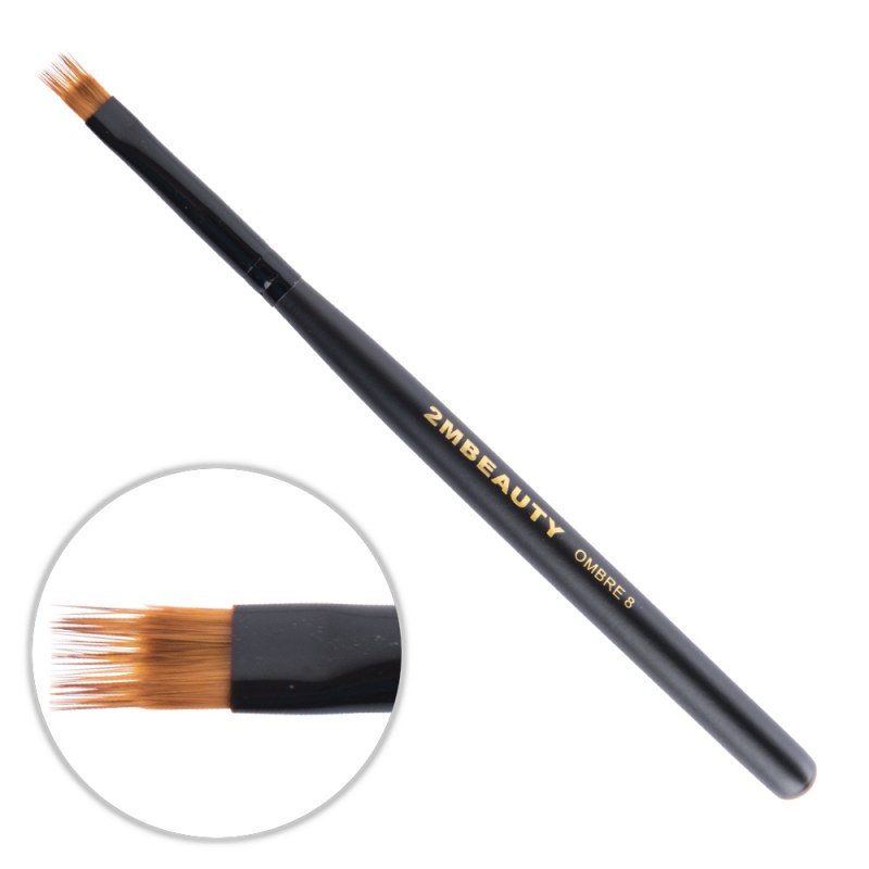 Pensula Gel Ombre 2M Black Beauty nr.8