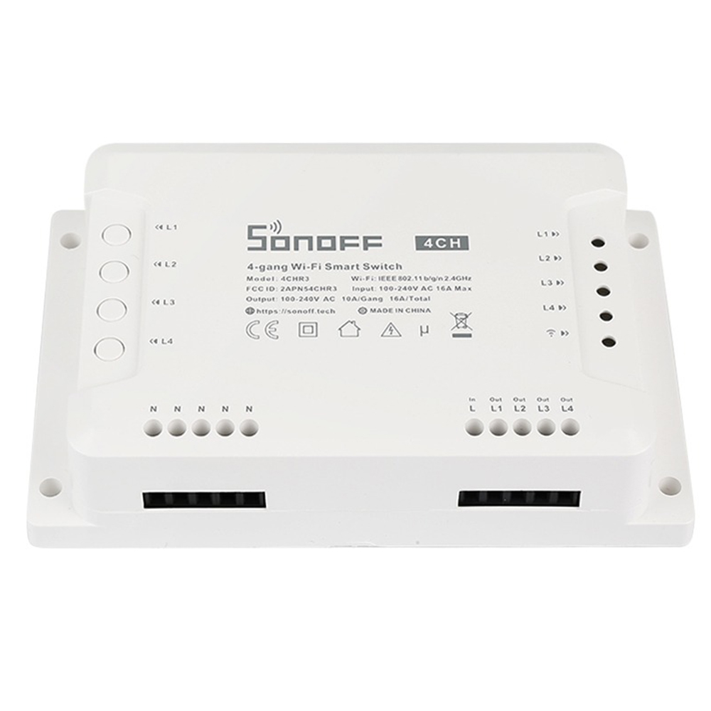 Sonoff 4CH R3: Releu Wi-Fi 4 Canale, Automatizare - imagine 4