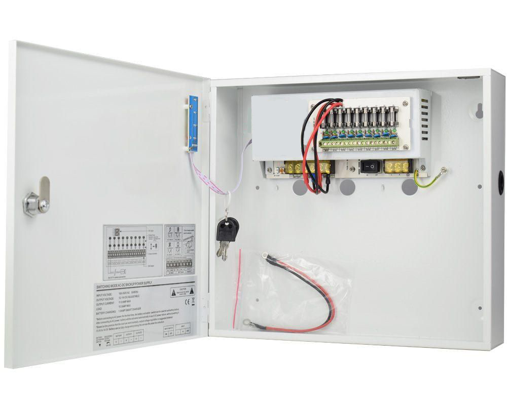Sursa Back-up 12V-10A Atu Tech 9 Ieșiri
