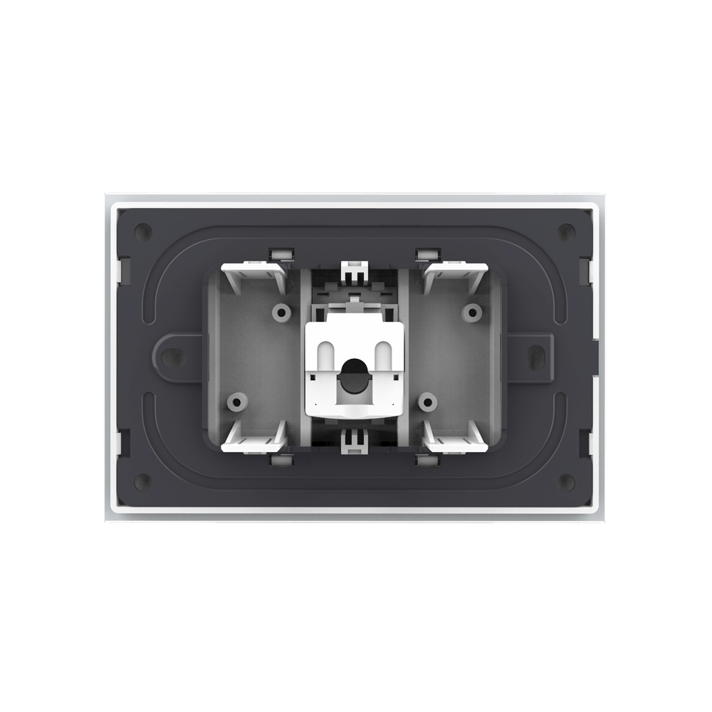 Priza Internet Livolo Cat6, Rama Sticlă, 10GB/s - imagine 4