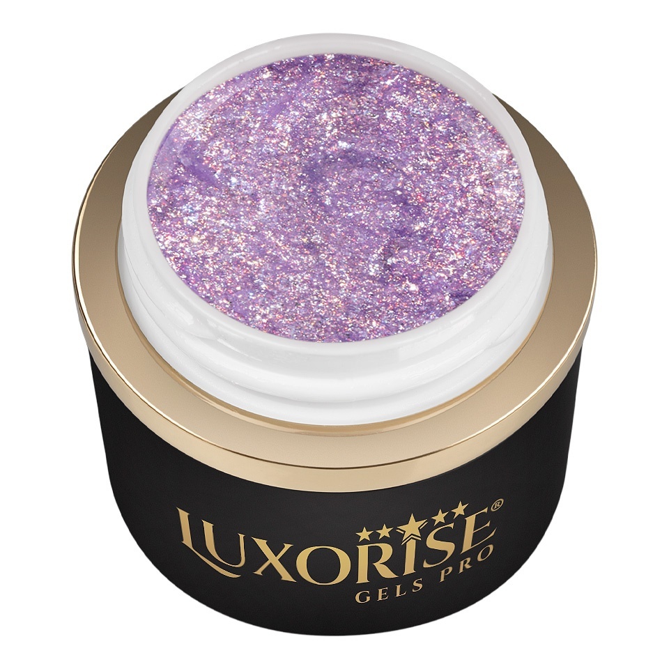 Gel Design 3D LUXORISE Royal Glitz Lavender Mist