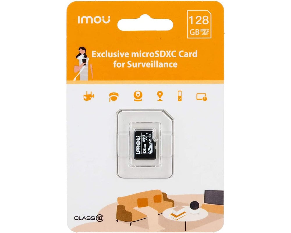 Card MicroSD Imou 128GB Clasa 10 Viteză Mare