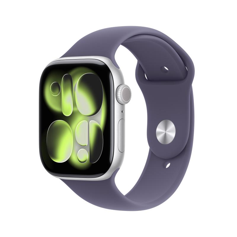 Apple Watch Series 11 GPS 46mm - Argiliu cu Bratara Purple