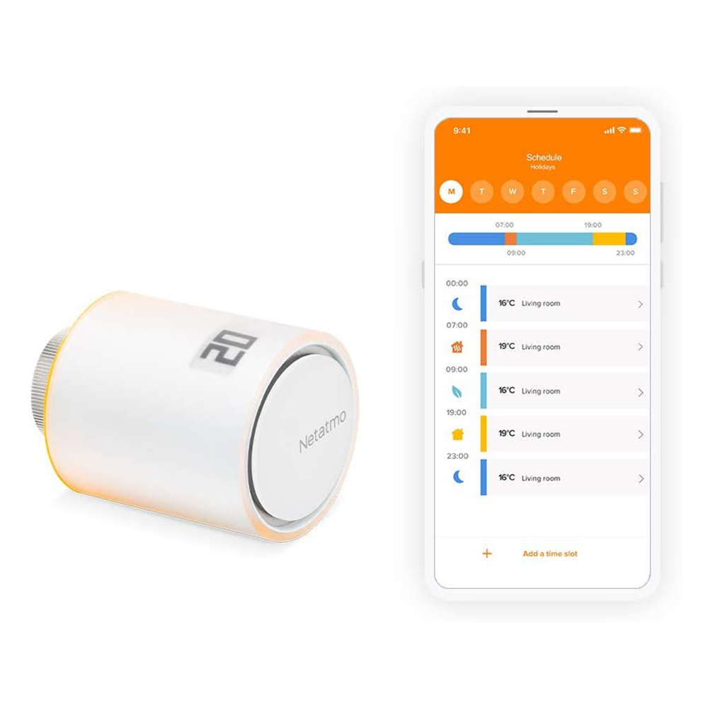 Cap Termostat Netatmo Smart Wi-Fi, Design Starck - imagine 4