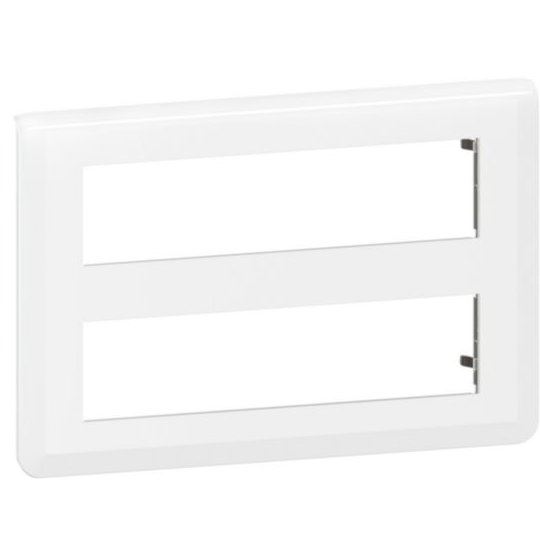 Rama ornament 2x8 module Legrand Mosaic 078837L, alb