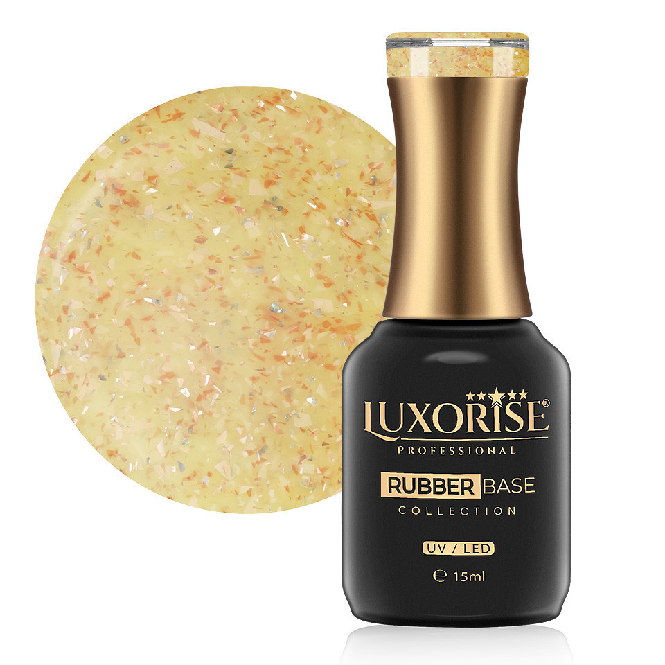Rubber Base Luxorise Mango Sprinkles 15ml