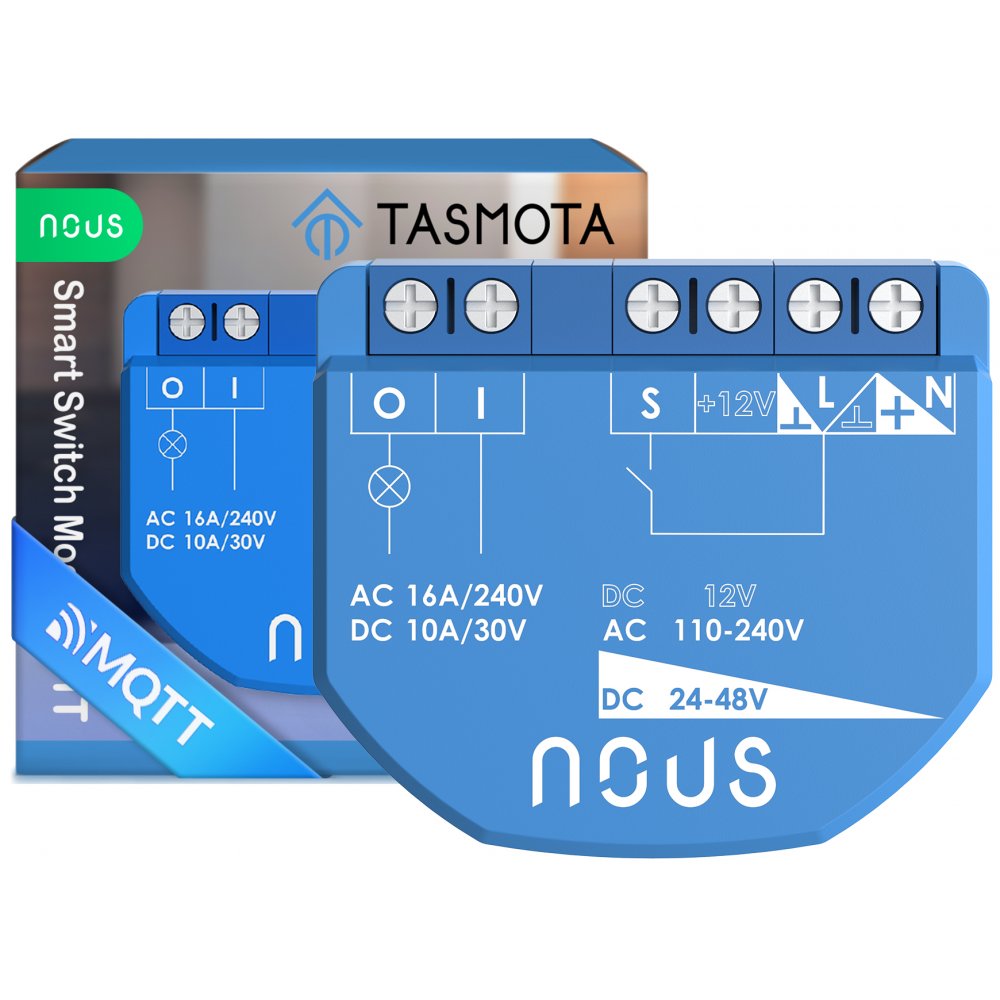 Releu Wireless Nous B1T, 16A, Matter, ESP32