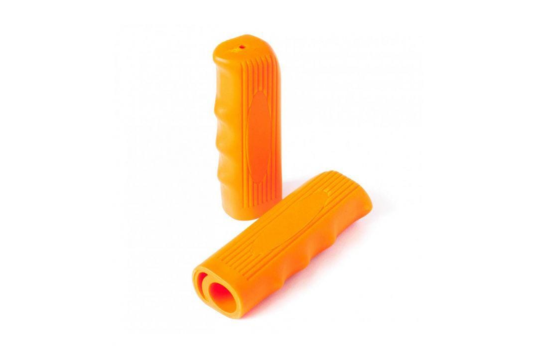 Mansoane Bicicletă 116mm Kraton Portocaliu - Grip Confortabil - imagine 2