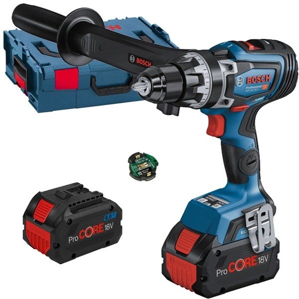 Bosch GSR 18V-150 C, 2 acumulatori, 150 Nm