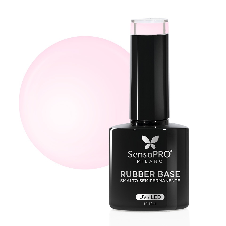 Rubber Base Gel SensoPRO Milano 10ml #62 Rose Silk