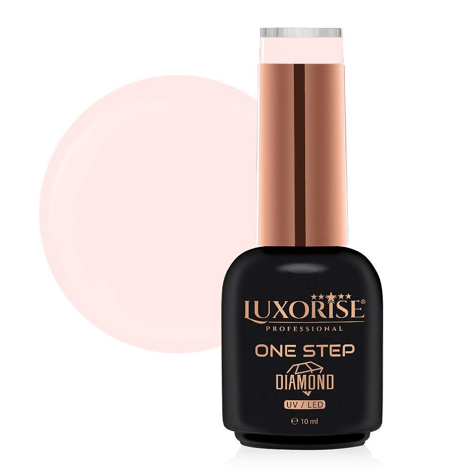 Oja Semipermanenta One Step Diamond LUXORISE Milky Peach 10ml