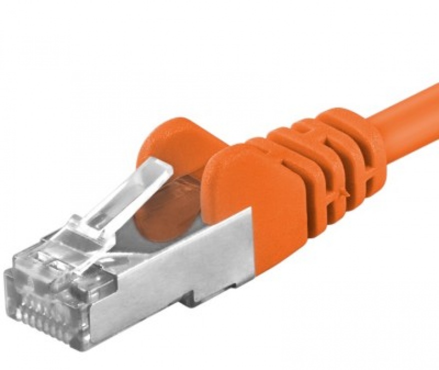 Cablu RJ45 Cat 6A SFTP 5m Portocaliu OEM