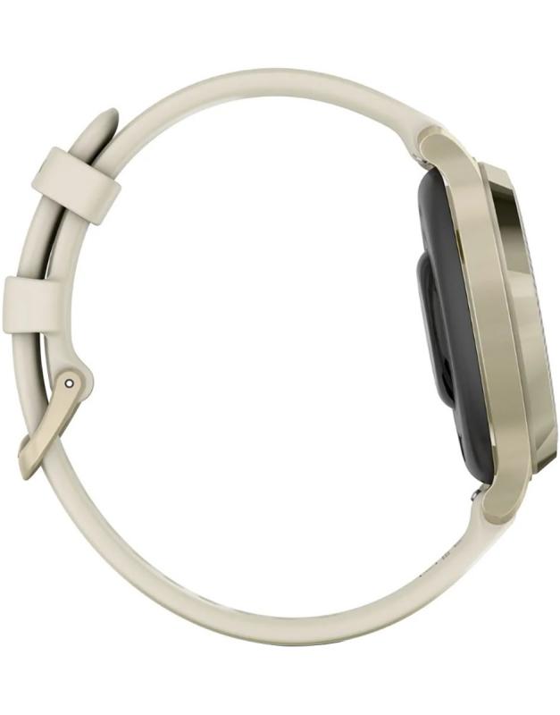 Smartwatch Garmin Lily 2 AMOLED 8GB Lunar Gold - Design Elegant - imagine 4