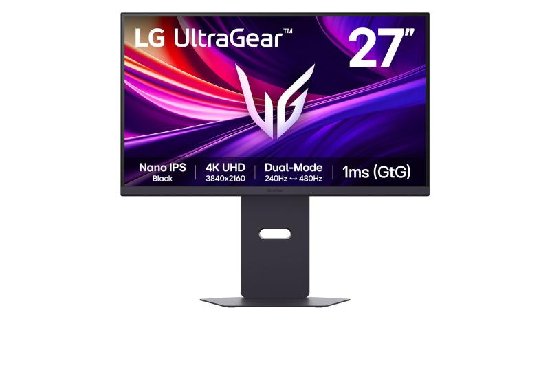 Monitor LG 27" 27G850A-B.AEU, Diagonal (inch): 27, Diagonal (cm): 68.47, Aspect ratio: 16:9, Panel: IPS, Resolution: 3840x2160, Refresh Rate: 240Hz...