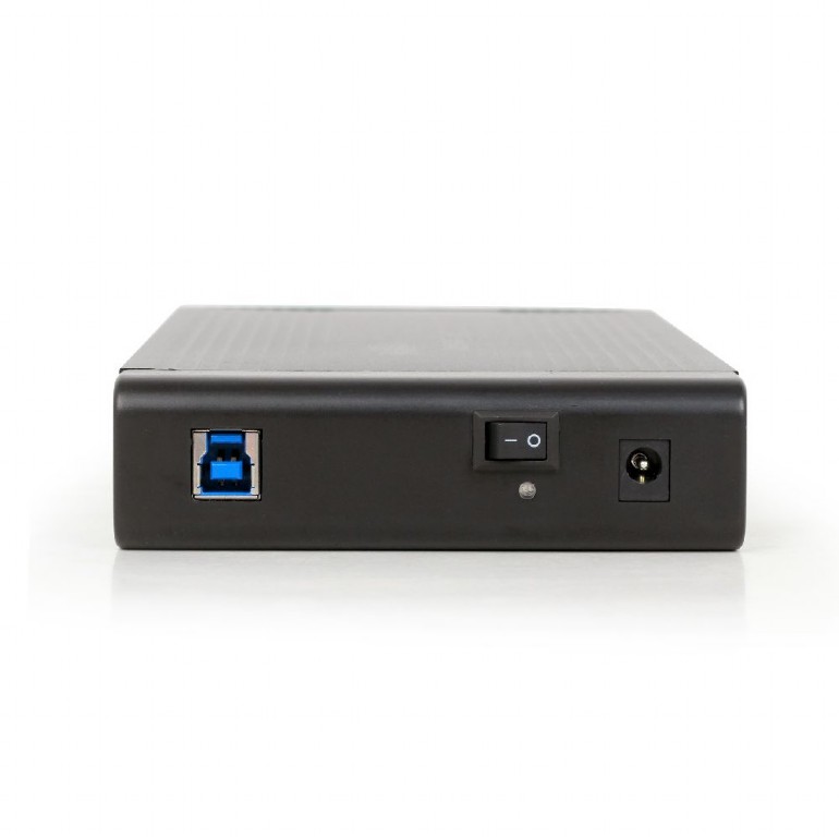Rack Extern HDD 3.5" SATA USB 3.0 Gembird EE3-U3S-3 Negru - imagine 2