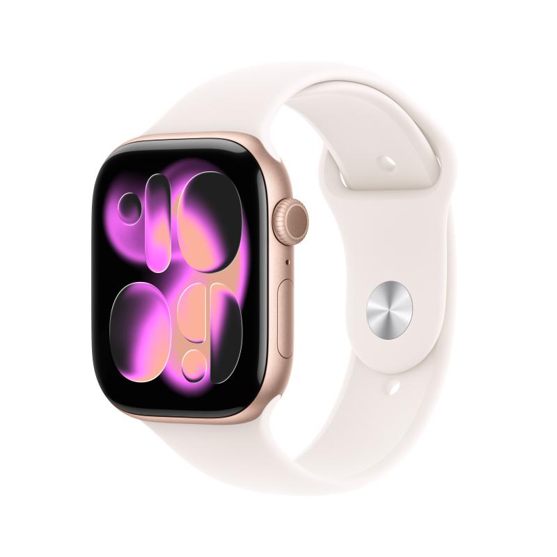 Apple Watch Series 11 GPS 46mm Rose Gold - Smartwatch Premium