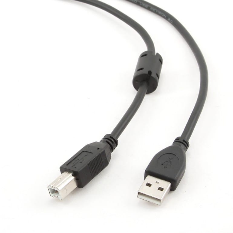 Cablu USB Gembird Imprimantă 4.5m Premium, Conectori Auriti - imagine 2
