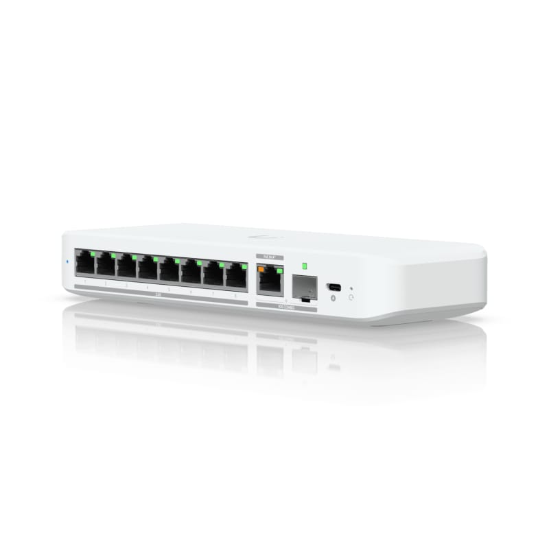 Switch Ubiquiti USW-Flex-2.5G-8 - 8 Porturi 2.5GbE Compact - imagine 2