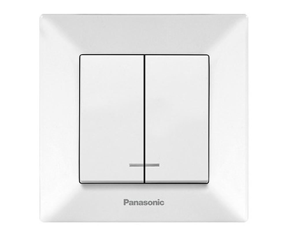 Comutator Panasonic Karre Plus 2 Butoare LED