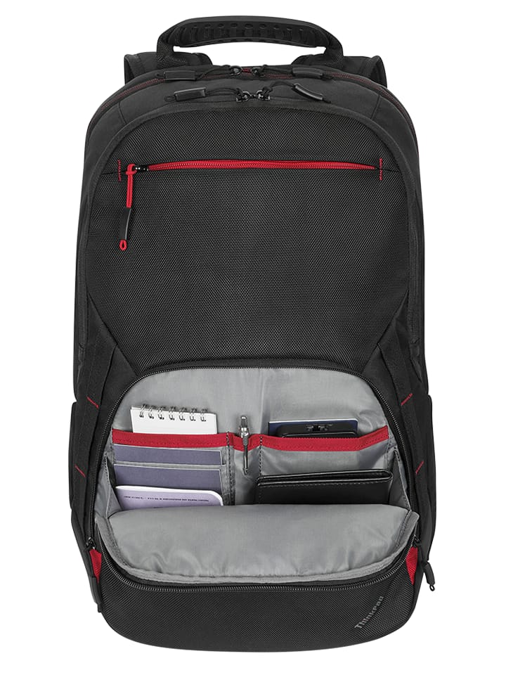 Rucsac Lenovo 15.6 inch Negru - Compartimente Protective - imagine 12