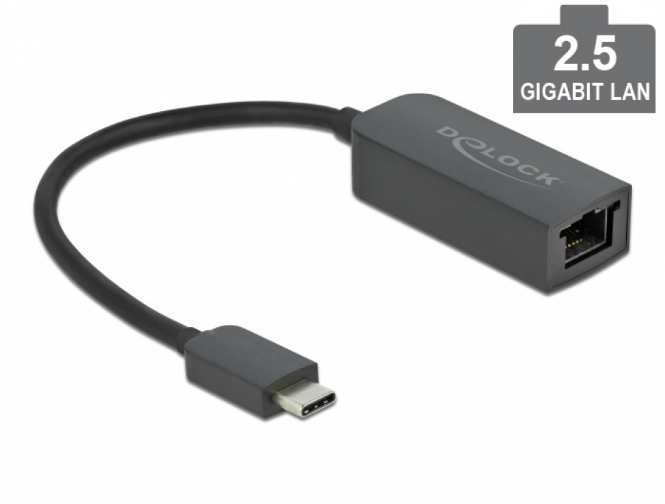 Adaptor USB-C 2.5G LAN Delock