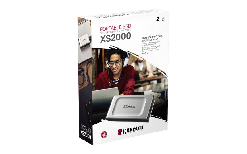 SSD Extern Kingston XS2000 2TB USB 3.2 - 2000MB/s - imagine 7
