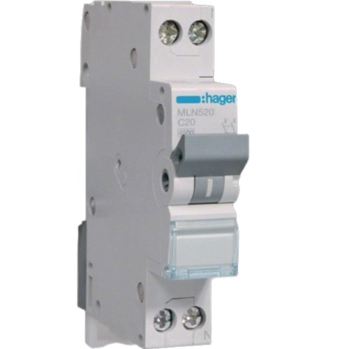 Siguranta Automata Hager 1P+N 20A