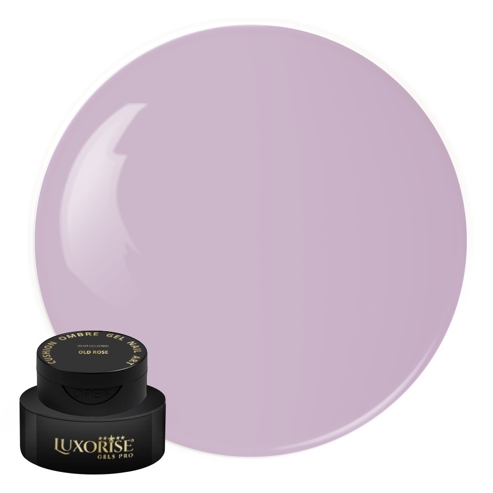 Gel UV Nail Art Babyboomer LUXORISE Cushion Ombre Velvet - Old Rose, 2ml