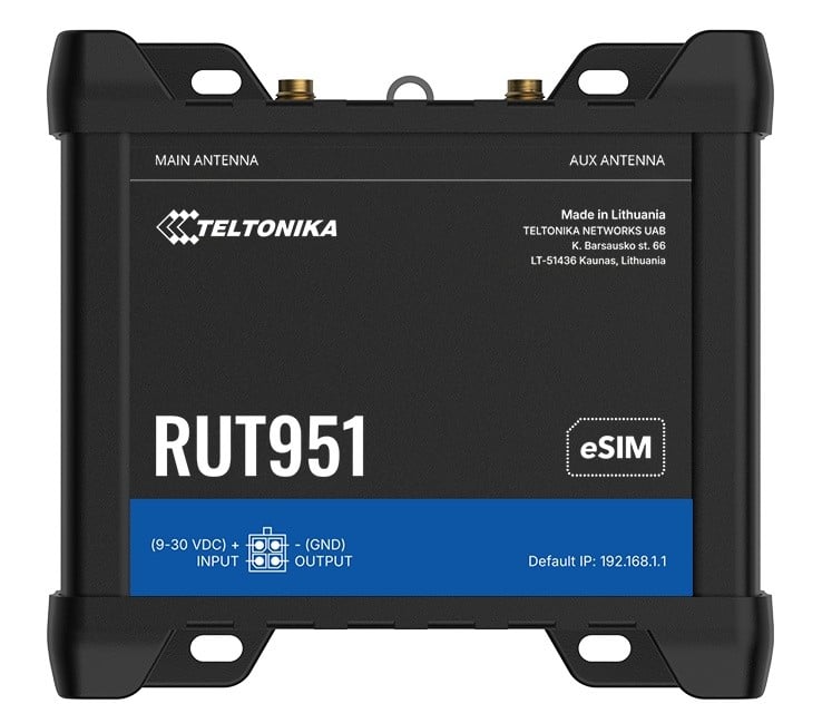 Router 4G Industrial Teltonika RUT951 Dual SIM - imagine 2