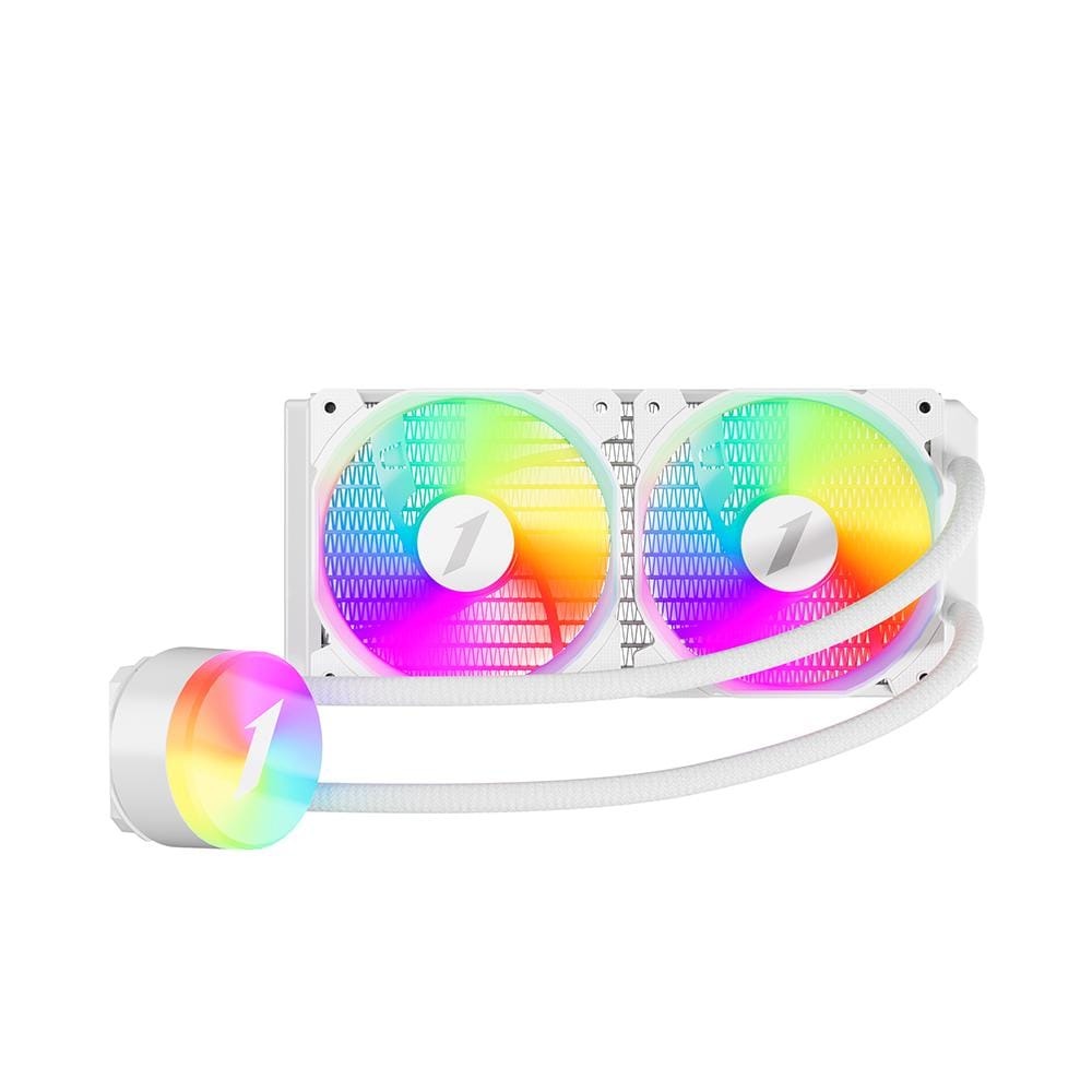 Cooler Procesor 1STPLAYER TS2 240 ARGB Alb | Performanță Gaming - imagine 4