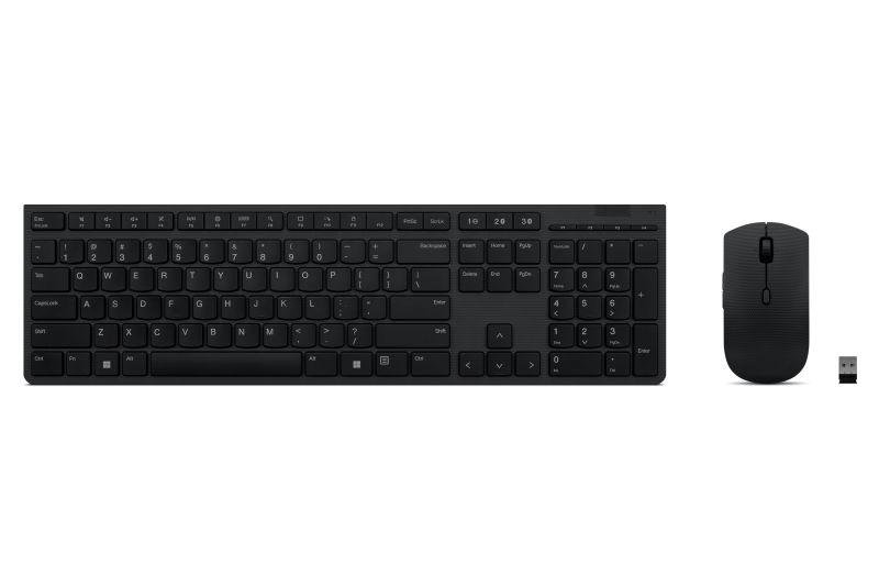 Lenovo Professional Wireless Combo Tastatură și Mouse Reîncărcabil