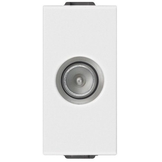 Priză TV Vimar Neve Up, Alb, 1 Modul